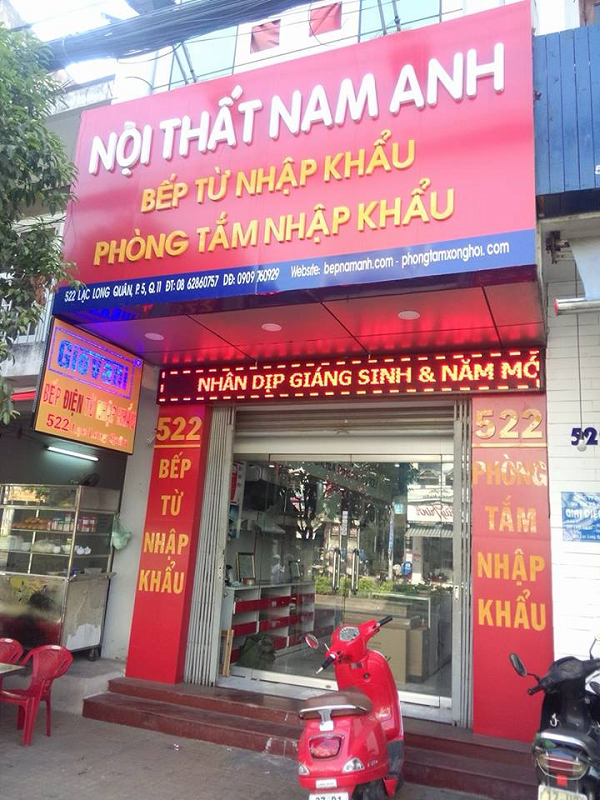Địa chỉ Bếp Nam Anh tại Sài Gòn